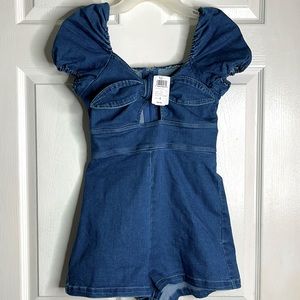 Windsor Dark Denim Romper
